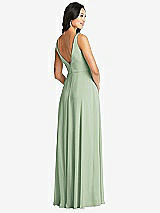 Rear View Thumbnail - Celadon Bella Bridesmaids Dress BB131