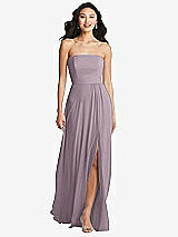 Front View Thumbnail - Lilac Dusk Bella Bridesmaids Dress BB132