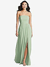 Front View Thumbnail - Celadon Bella Bridesmaids Dress BB132