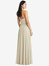 Rear View Thumbnail - Champagne Bella Bridesmaids Dress BB132