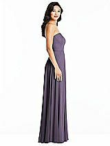 Side View Thumbnail - Lavender Bella Bridesmaids Dress BB132