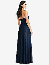 Rear View Thumbnail - Midnight Navy Bella Bridesmaids Dress BB132