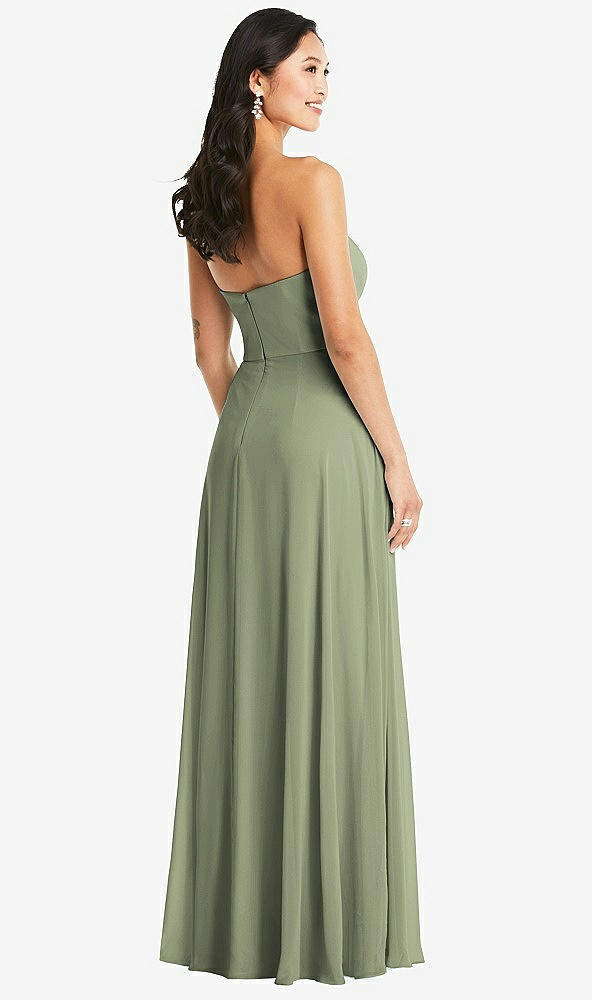 Back View - Sage Bella Bridesmaids Dress BB132