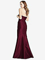 Rear View Thumbnail - Cabernet Bella Bridesmaids Dress BB133