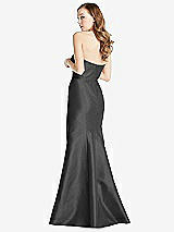 Rear View Thumbnail - Pewter Bella Bridesmaids Dress BB133