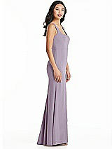 Side View Thumbnail - Lilac Haze Bella Bridesmaids Dress BB136