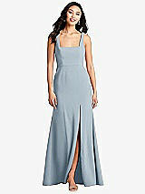 Front View Thumbnail - Mist Bella Bridesmaids Dress BB136