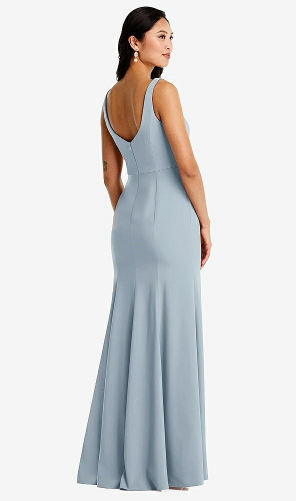 Back View - Mist Bella Bridesmaids Dress BB136