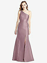 Front View Thumbnail - Dusty Rose Bella Bridesmaids Dress BB137