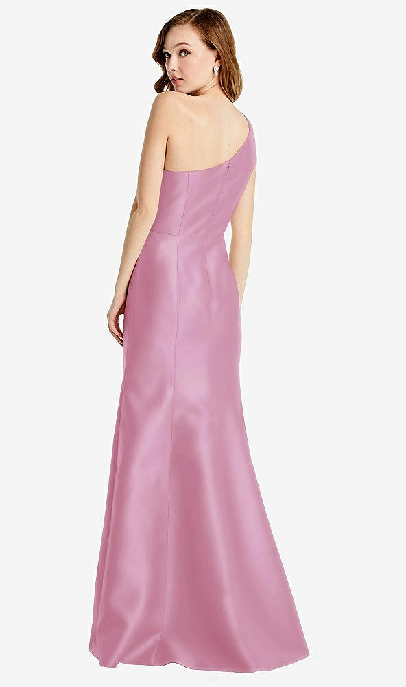 Back View - Powder Pink Bella Bridesmaids Dress BB137