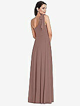 Alt View 3 Thumbnail - Sienna Draped One-Shoulder Maxi Dress with Scarf Bow