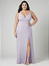 Alt View 1 Thumbnail - Moondance Faux Wrap Criss Cross Back Maxi Dress with Adjustable Straps