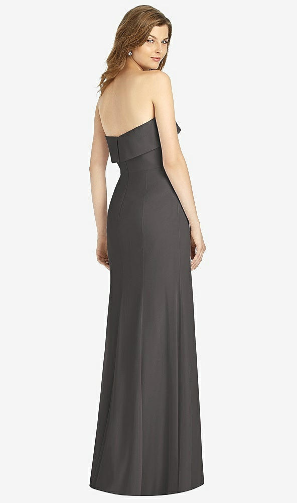 Back View - Caviar Gray Bella Bridesmaids Dress BB139