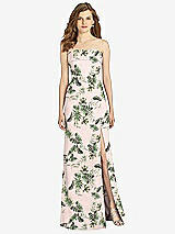 Front View Thumbnail - Palm Beach Print Bella Bridesmaids Dress BB139