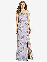 Front View Thumbnail - Butterfly Botanica Silver Dove Bella Bridesmaids Dress BB139