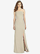 Front View Thumbnail - Champagne Bella Bridesmaids Dress BB139