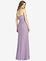 Rear View Thumbnail - Pale Purple Bella Bridesmaids Dress BB139