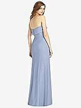 Rear View Thumbnail - Sky Blue Bella Bridesmaids Dress BB139