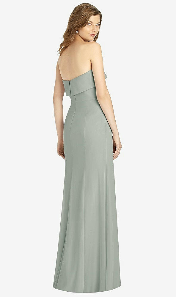 Back View - Willow Green Bella Bridesmaids Dress BB139