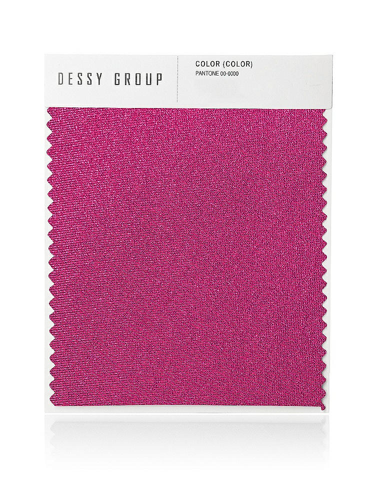 Front View - Think Pink Luxe Stretch Satin Swatch