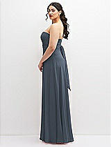 Alt View 5 Thumbnail - Silverstone Chiffon Convertible Maxi Dress with Multi-Way Tie Straps