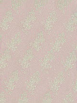 Front View Thumbnail - Pink Gold Foil Pleated Metallic Gold Foil Fabric by the Yard