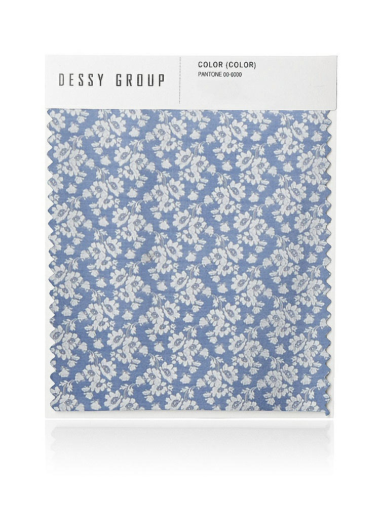 Front View - Chambray Marguerite Ditsy Jacquard Swatch