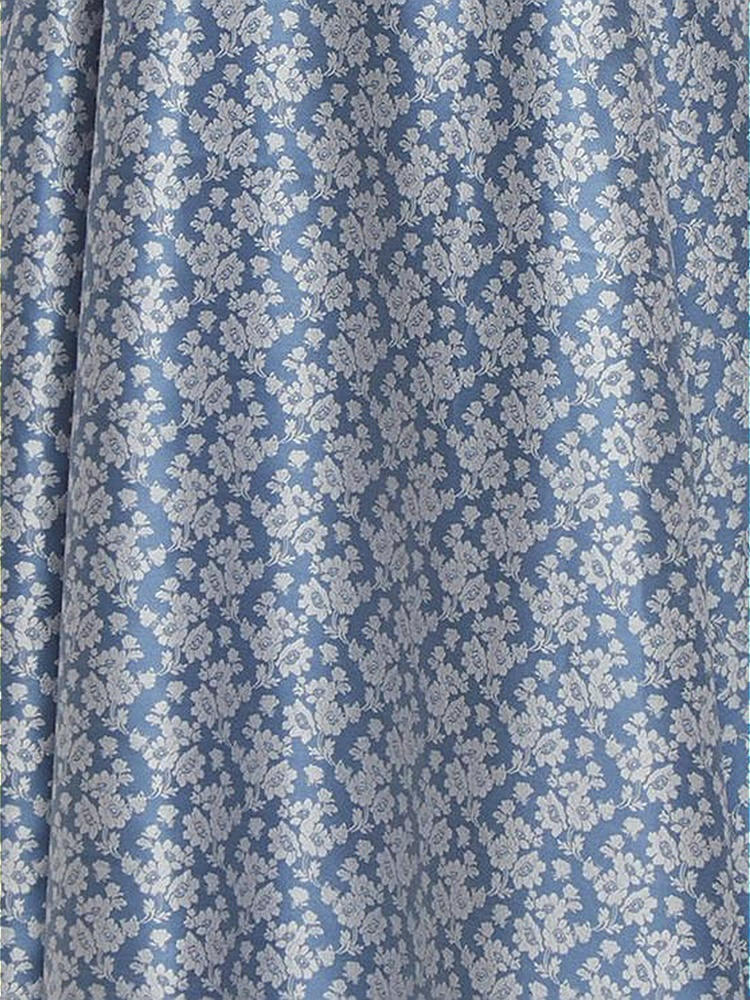 Front View - Chambray Marguerite Ditsy Jacquard Fabric By The Yard