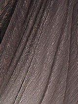 Front View Thumbnail - Plum Noir Pleated Metallic Ombre Fabric By The Yard