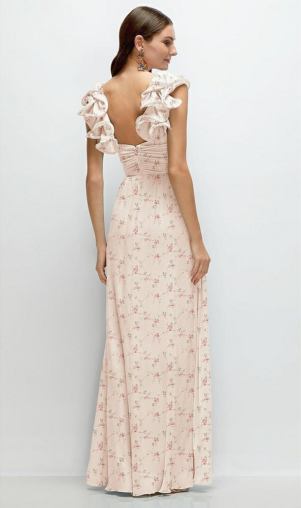 Back View - Coquette Floral Print 1584