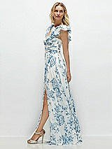 Side View Thumbnail - Cottage Rose Dusk Blue 1584