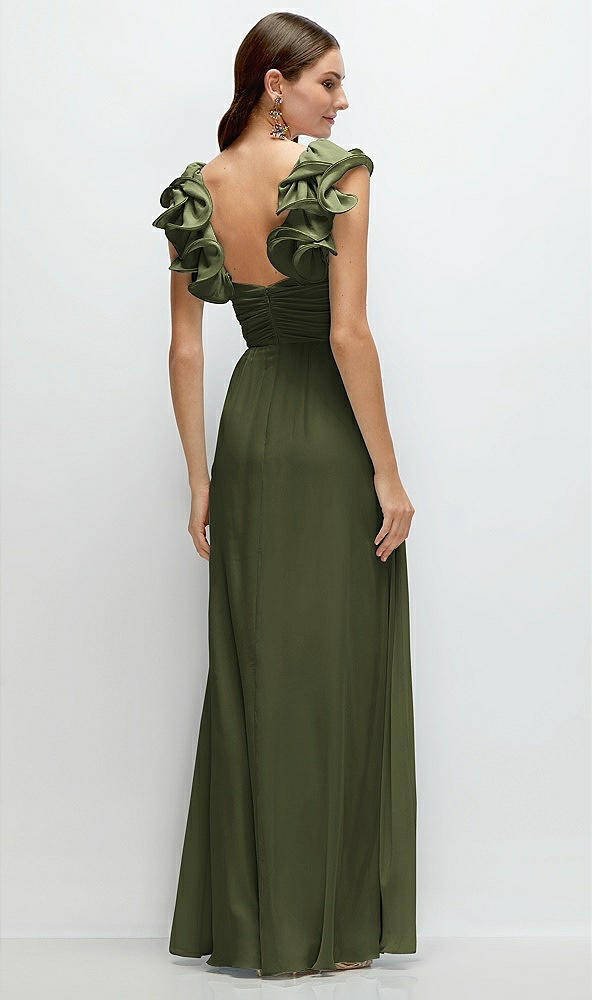 Back View - Olive Green 1584