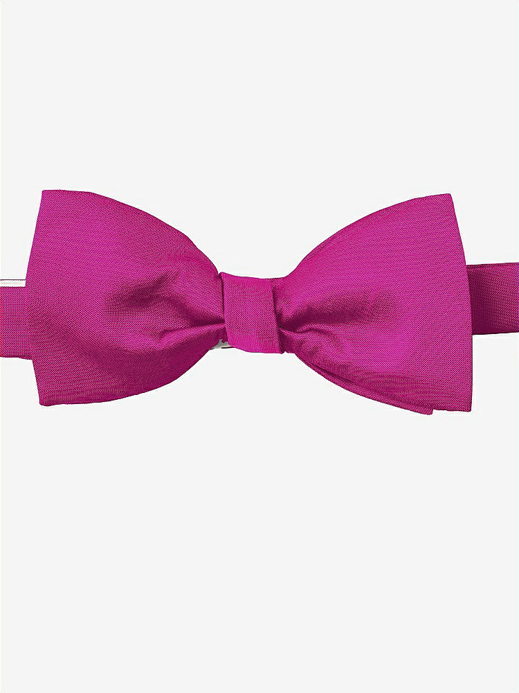 Front View - Cerise Peau de Soie Bow Ties by After Six