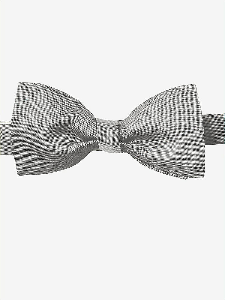 Front View - Chinchilla Peau de Soie Bow Ties by After Six