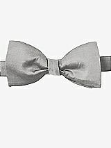 Front View Thumbnail - Chinchilla Peau de Soie Bow Ties by After Six