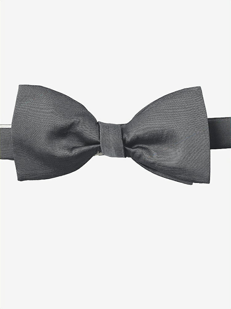 Front View - Ebony Peau de Soie Bow Ties by After Six