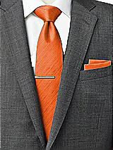 Rear View Thumbnail - Mandarin Dupioni Pocket Squares by After Six