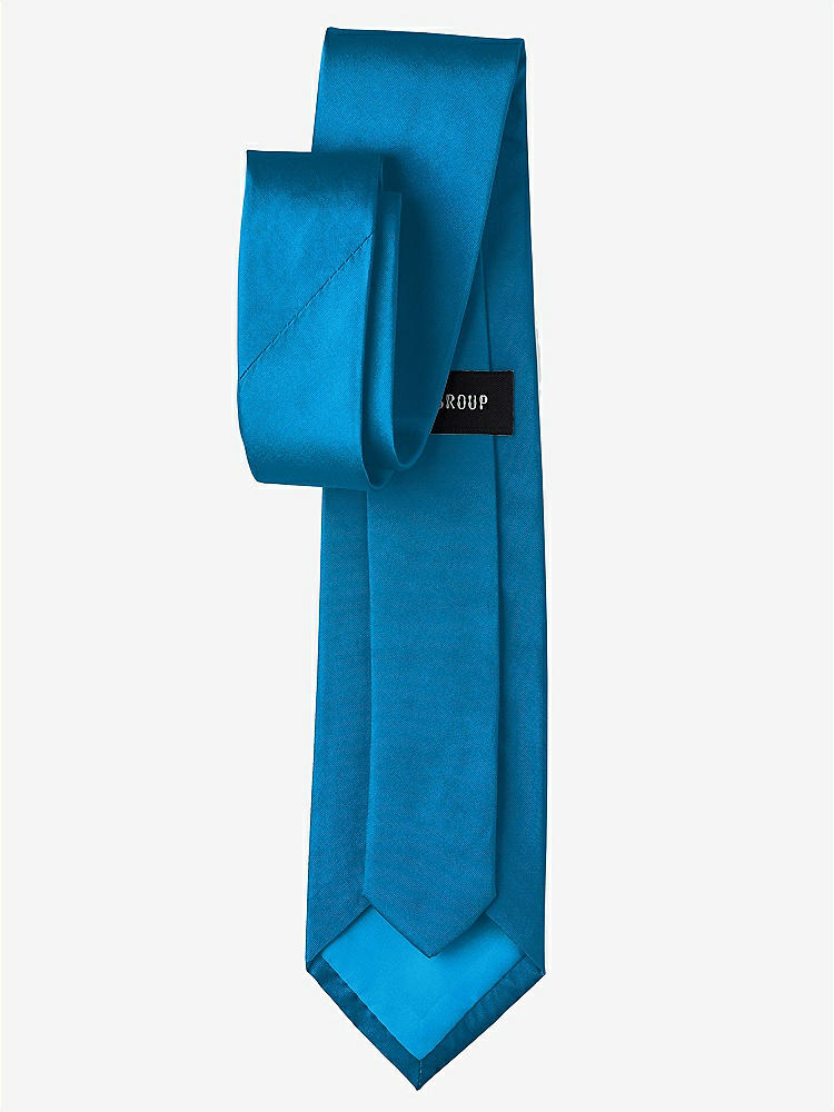 Back View - Bayside Peau de Soie Boy's 50" Necktie by After Six