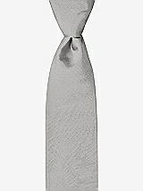 Front View Thumbnail - Chinchilla Peau de Soie Boy's 50" Necktie by After Six