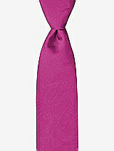 Front View Thumbnail - Fruit Punch Peau de Soie Boy's 50" Necktie by After Six