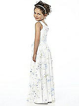 Rear View Thumbnail - Bleu Garden Flower Girl Style FL4033