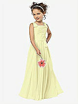 Front View Thumbnail - Butter Yellow Flower Girl Style FL4033