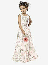 Front View Thumbnail - Blush Garden Flower Girl Style FL4033