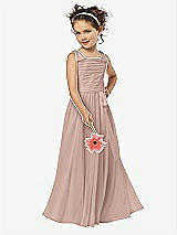 Front View Thumbnail - Neu Nude Flower Girl Style FL4033