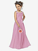 Front View Thumbnail - Powder Pink Flower Girl Style FL4033
