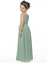 Rear View Thumbnail - Seagrass Flower Girl Style FL4033