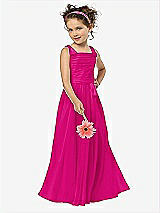 Front View Thumbnail - Think Pink Flower Girl Style FL4033