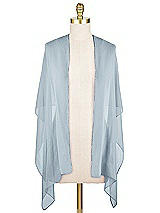 Front View Thumbnail - Mist Sheer Crepe Stole