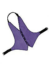 Rear View Thumbnail - Regalia - PANTONE Ultra Violet Yarn-Dyed Boy's Backless Vest by After Six