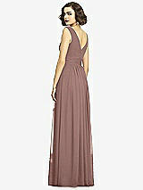 Alt View 5 Thumbnail - Sienna Sleeveless Draped Chiffon Maxi Dress with Front Slit